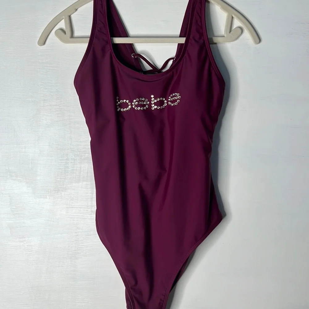 Bebe One Piece Bathing Suit - Picture 1 of 5